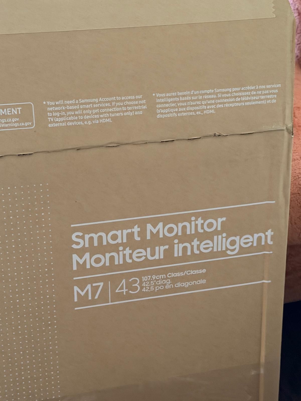 S-Mart Monitor Intelligent M7 43