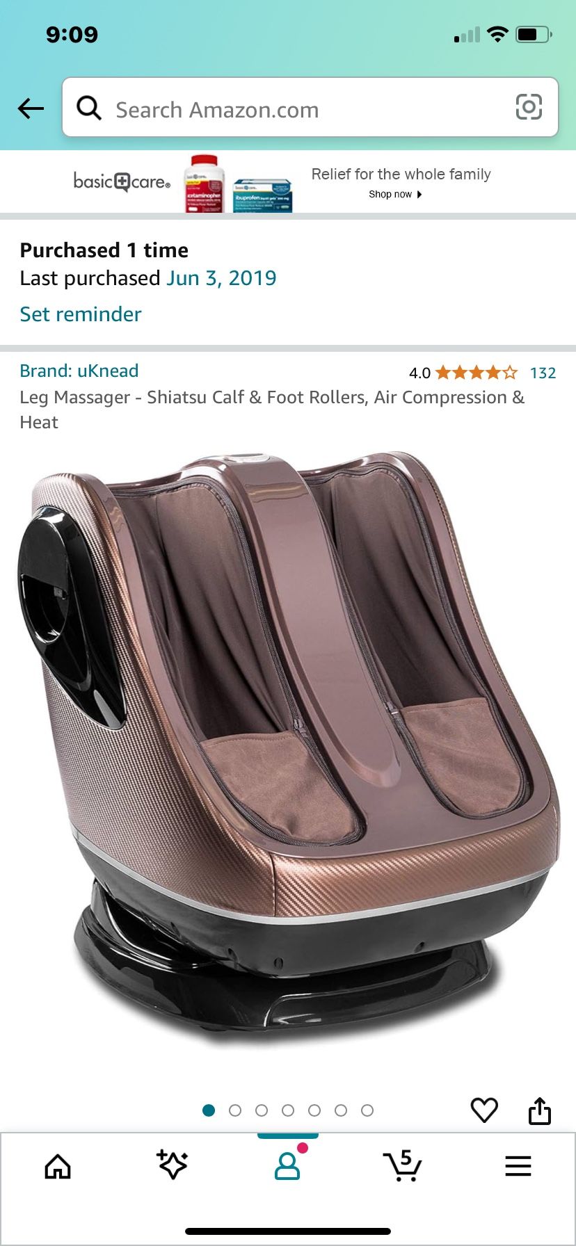 Uknead Leg And Foot Massager