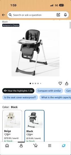 High chair