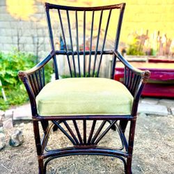 Bamboo / Cane Chair Made By The Designer Palecek 