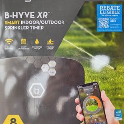 B-HYVE XR Smart WiFi 8 Zone Sprinkler Timer, Indoor/Outdoor