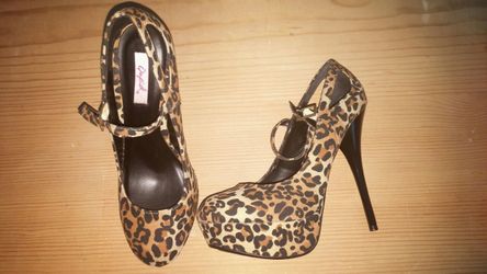 Leopard Heels
