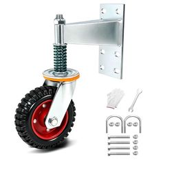 Spring Loaded Heavy Duty 360 Swivel Gate Wheel