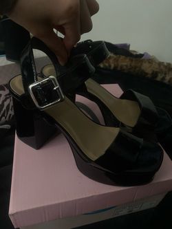 Soda Chunky Heel, size 6 1/2