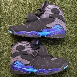 Nike Air Jordan 8 Aqua 2015 No Box Great Condition 