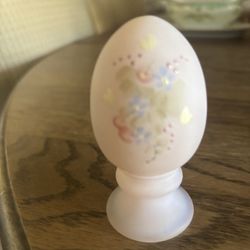 Vintage Fenton Hand Painted “Watercolors “ Egg
