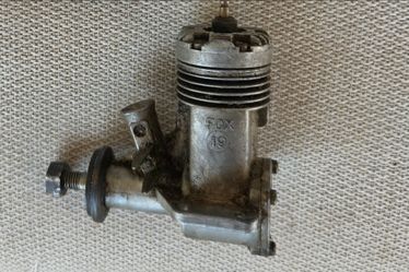 Fox 19 Glow Plug Model Airplane EngineThe Fox 19 Glow Plug Engine is best known for its durability, moderate power output, and reliability in control 