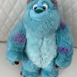 Monsters Inc. Sully Disney Parks Plush Stuffed Animal Sullivan Fuzzy Plushy 15”