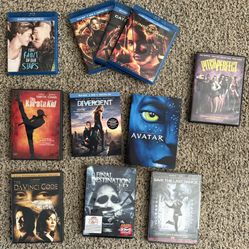 DVDs -take all For $25