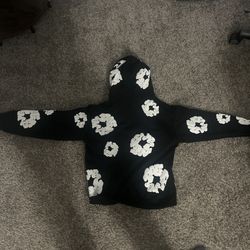 Denim Tears Hoodie Black And White Small