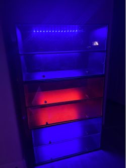 3 Stackable Sneaker Storage with Lights