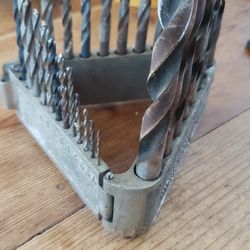 Antique Morse Twist Drill & Machine Co. Drill Index Folding 