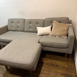 Furniture For Sale (TV Not Included)! $350 For Couch & Credenza 