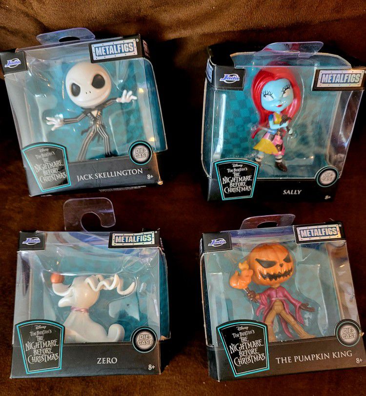 NIGHTMARE BEFORE CHRISTMAS DIE CAST COLLECTIBLES 