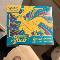 *Pending* Pokemon Center Ascended Heroes ETB