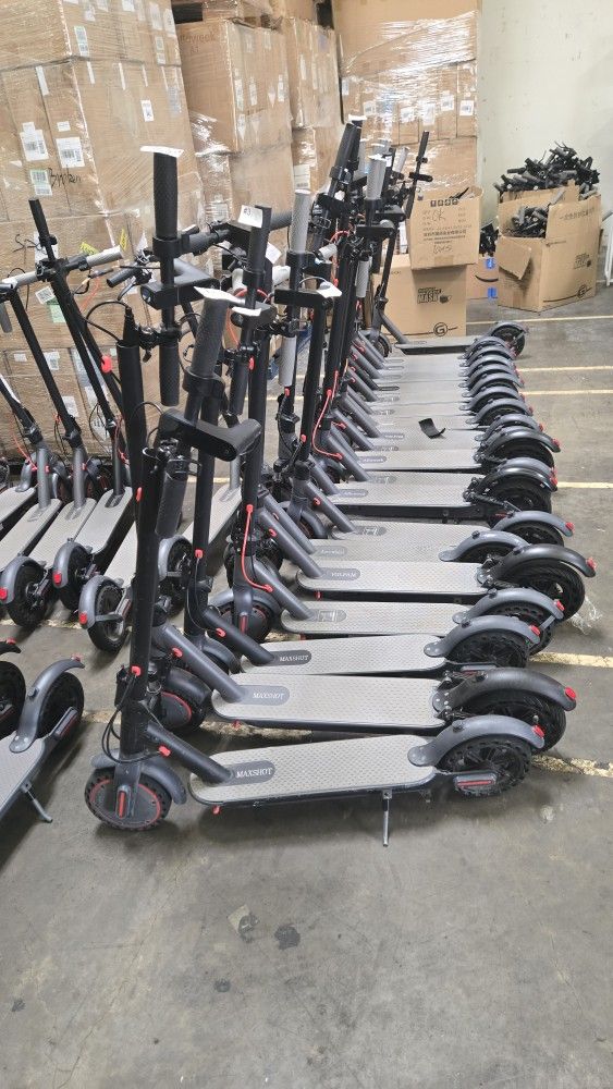Electric scooter. 