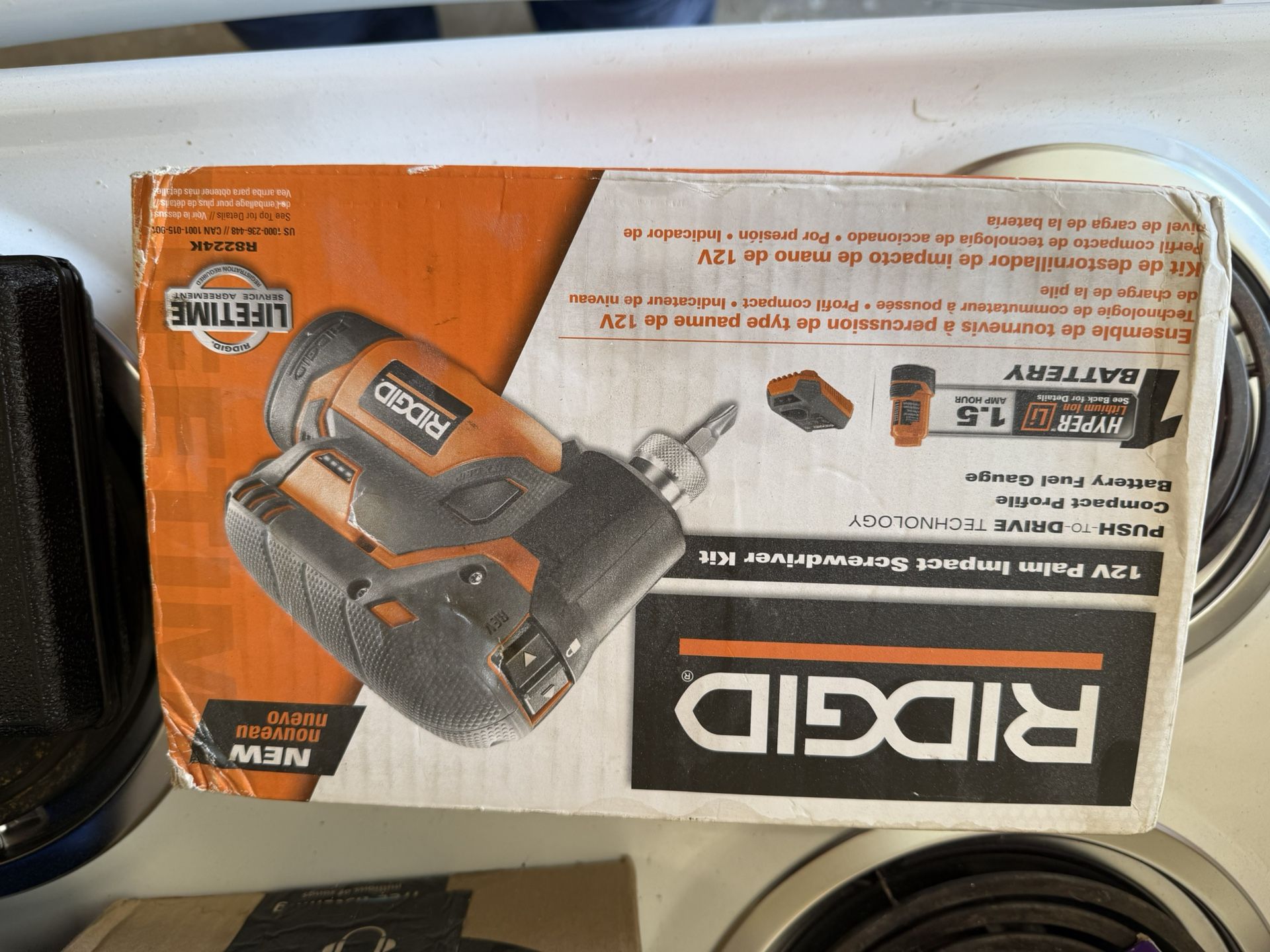 Ridgid Palm Impact Drill