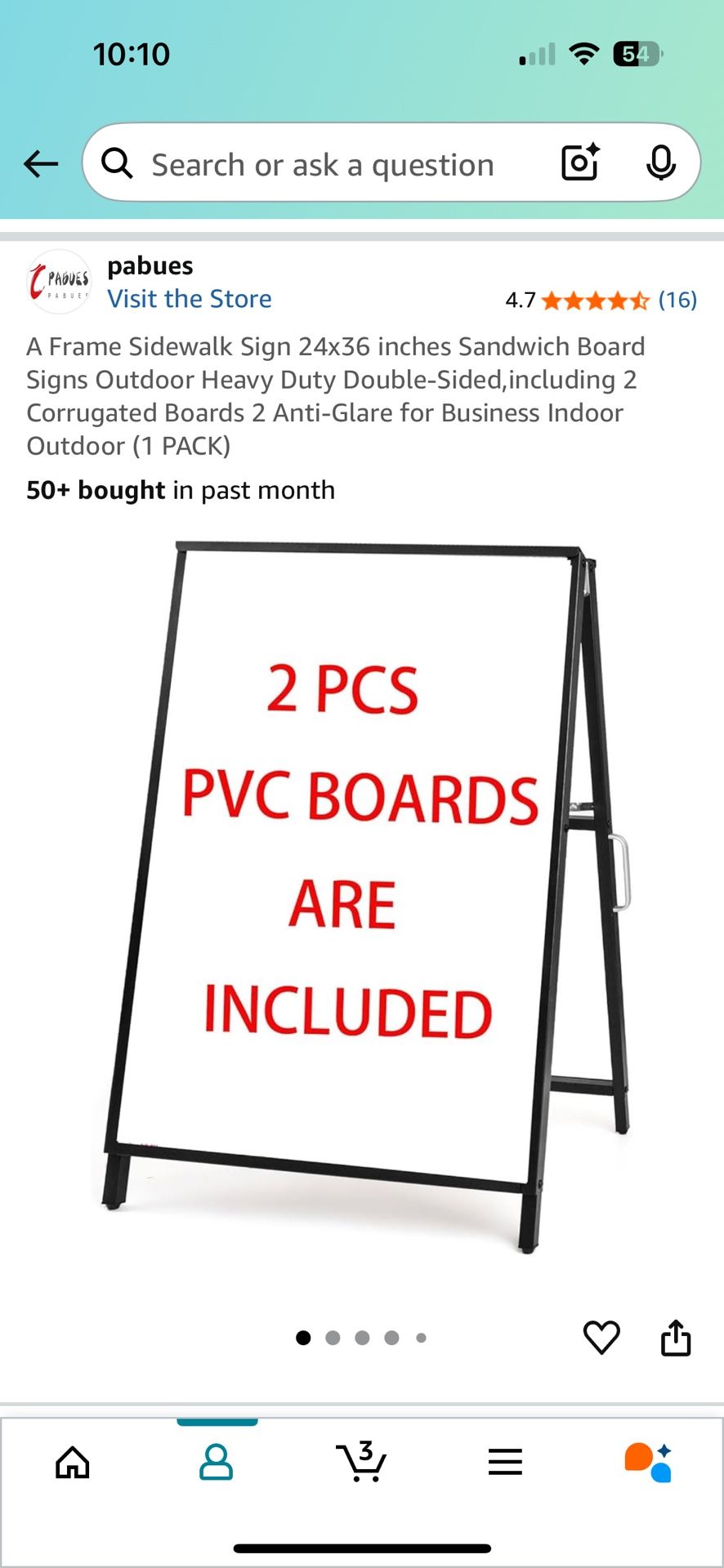 A Frame Sign Holders 