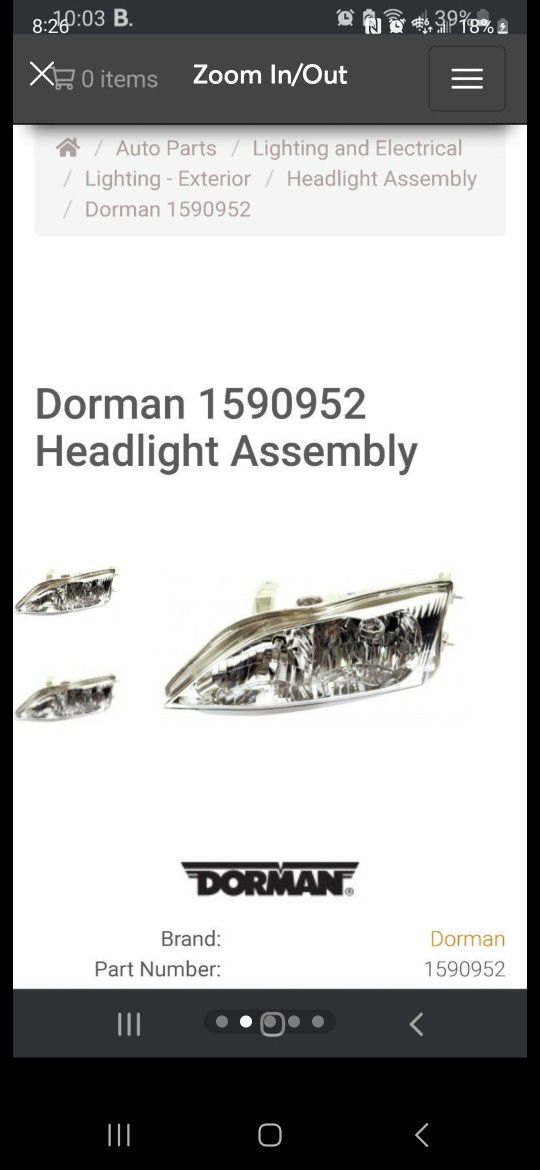 Headlight Assembly 