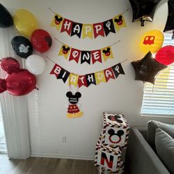 Mickey Mouse Party Decor 