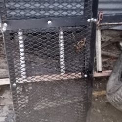 B Ack Bumper Metal Hitch Haul Rack.Excellent Condition. e