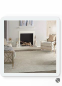 Ivory Beige 9' x 12' Area Rug - Easy Clean, Non Shedding, Bed Room, Living Room, Dining Room, Kitchen (9' × 12')