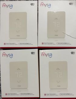 Mysa Smart Thermostat for Electric Heaters (4 boxes)