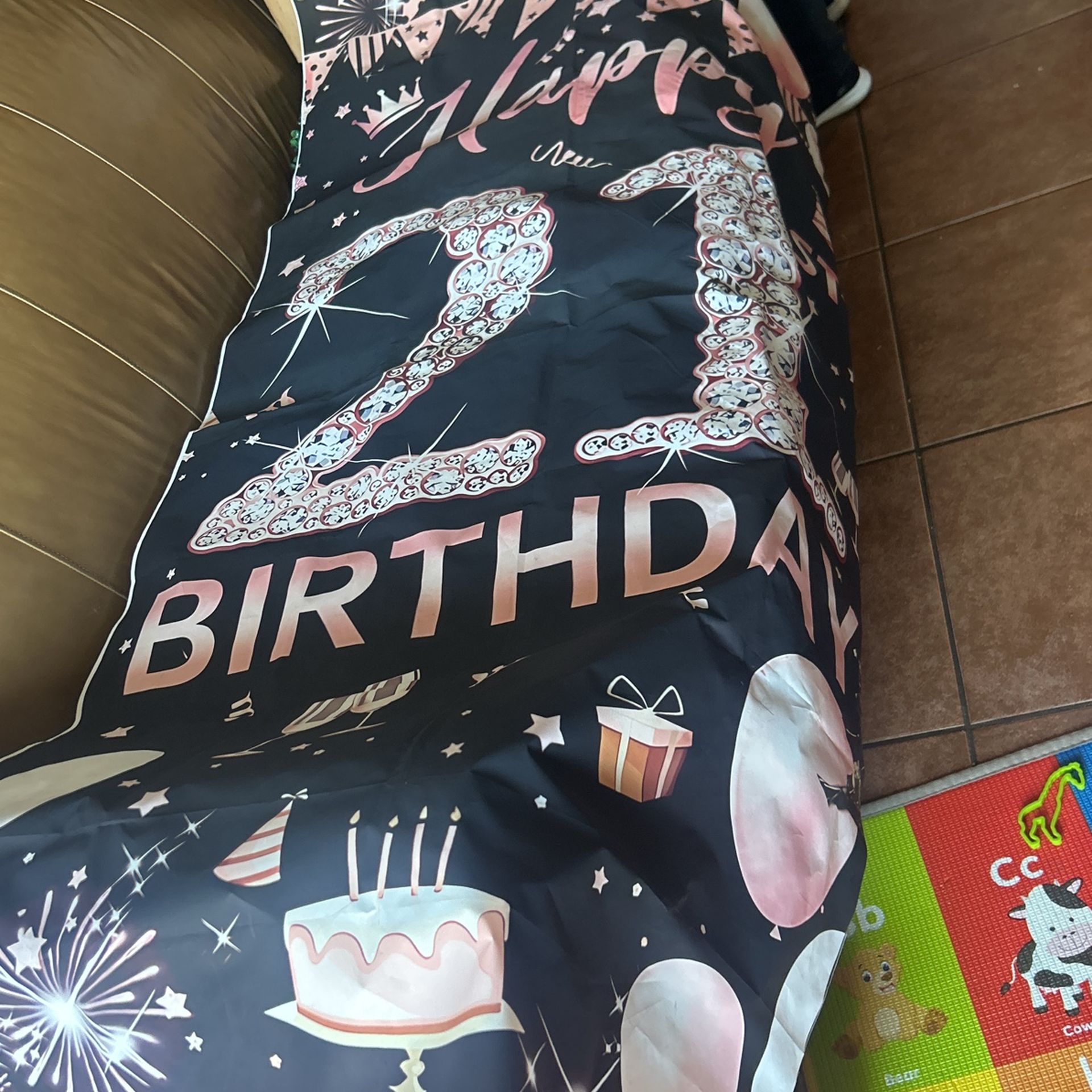 Happy 21st Birthday Banner