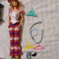 2009 Barbie With Vintage Clothes