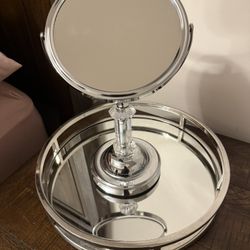 Bathroom Mirror And Tray