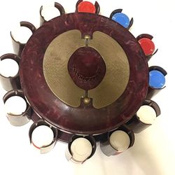 Vintage Turnit Pokerchip Carousel