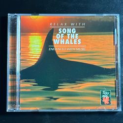 Relax With Song of the Whales Enhanced With Music CD 1998 Eclipse Nature Sounds