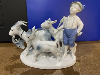 Gerold Pozellan Retired Figurine ‘Goat Herder’
