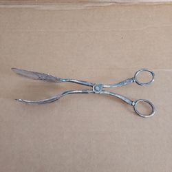 Epns Vintage Salad Tongs