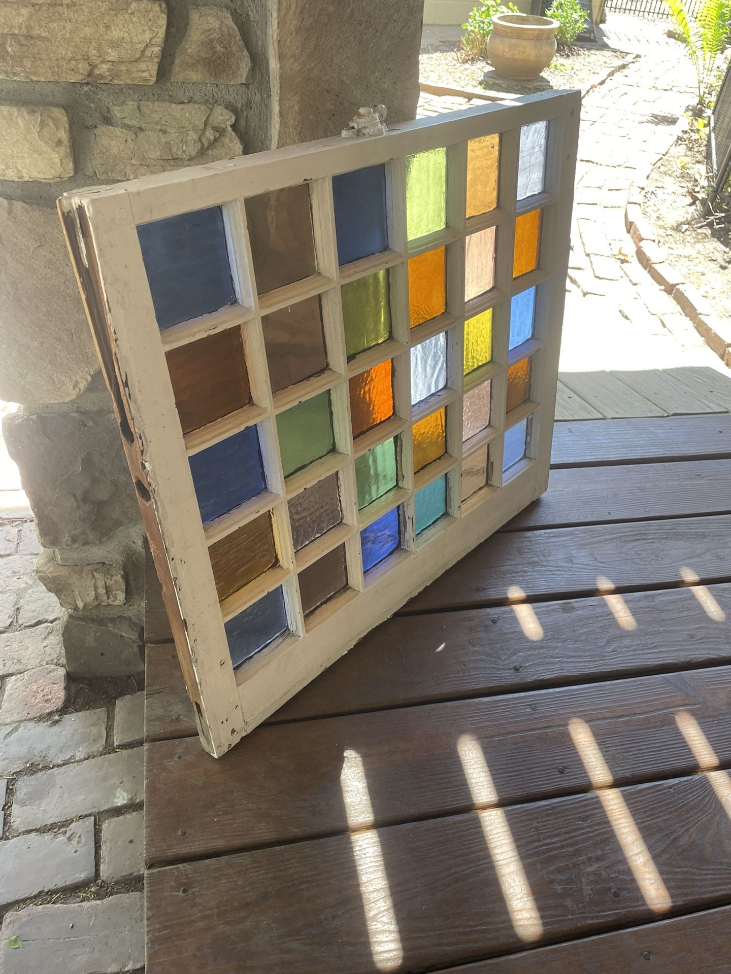 Beautiful Antique Stained Glass Window