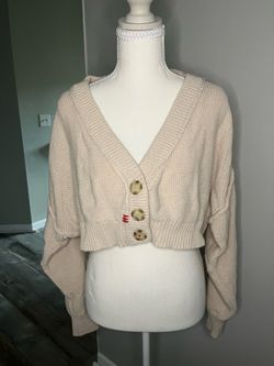 Slouchy Cream Sweater