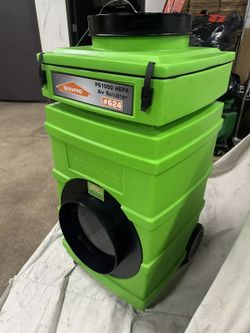 Lightly used air scrubbers