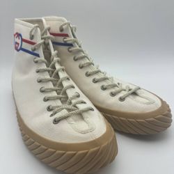 Gucci Interlocking G White High Top Greg Sneaker 11.5