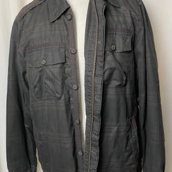 Columbia Sportswear Brown Plaid Flannel Sherpa Lined Men’s XL Zip Up Jacket