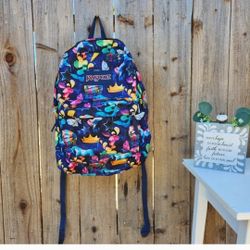 Jansport Superbreak Prints Backpack Rainbow Mania OS