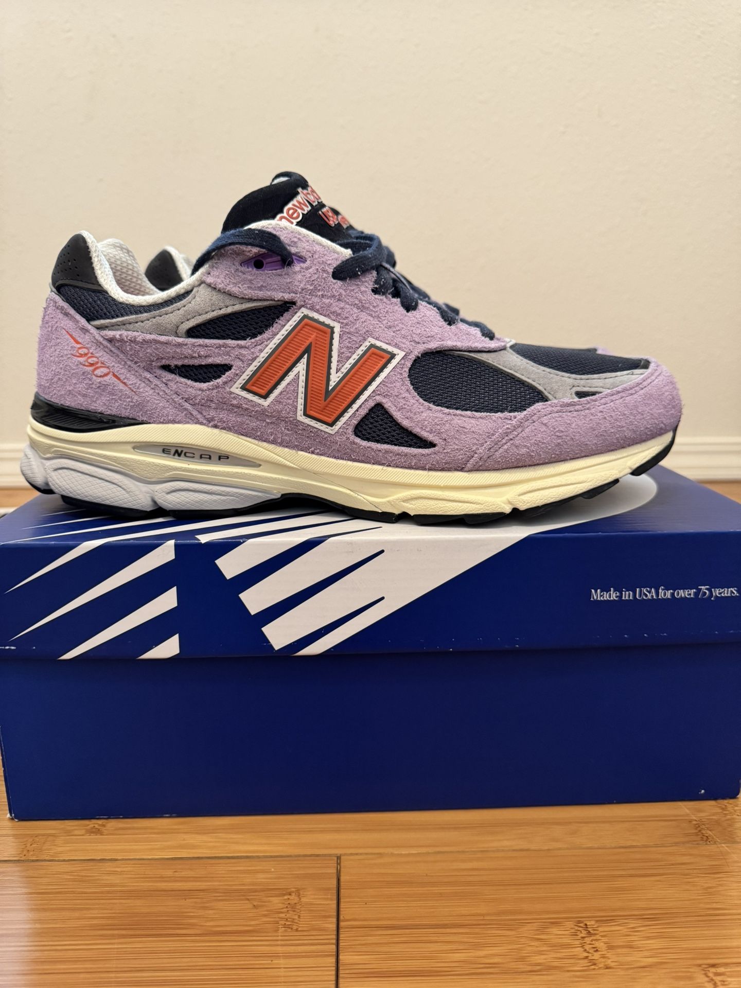 New Balance 990V3 Amethyst Size 11