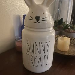 Rae Dunn Bunny Cookie Jar