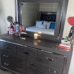 Bed Frame And Dresser