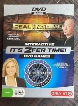 DVD Deal or No Deal and Millionaire Game just $3