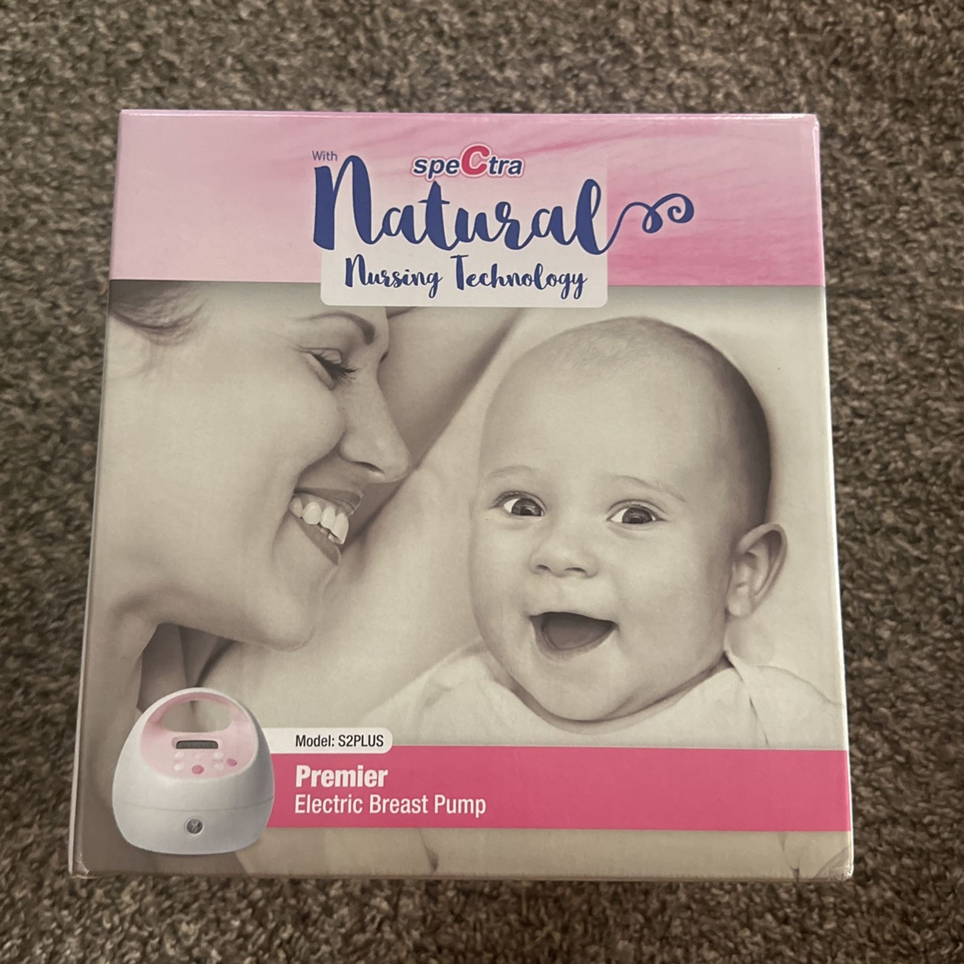Spectra Model S2plus new mom breast pump unused