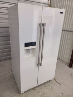 Maytag Side-by-Side Refrigerator White (30 Days Warranty)  Can Deliver