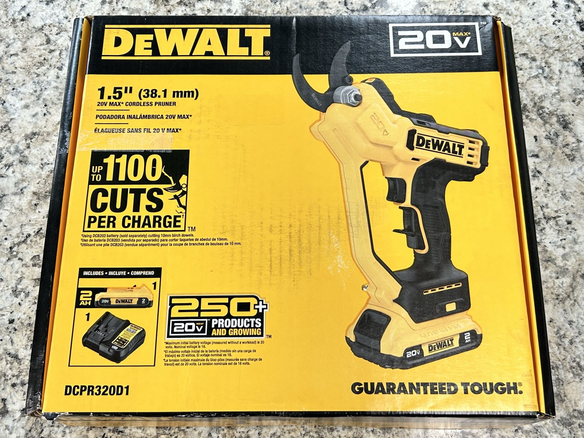 NEW! DeWalt DCPR320D1 20V MAX Multi Use Pruner Kit