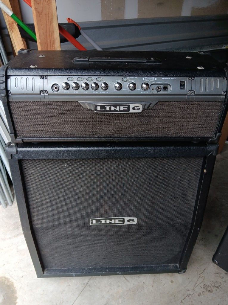 Line 6 Spider III HD75 HEAD WITH LINE 6 4X12 CABINET