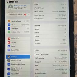 Ipad 6th Gen 32gb Black Cellular