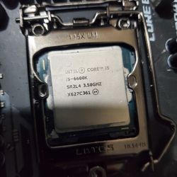 2 Msi Motherboard Cpu And Ram Combo 